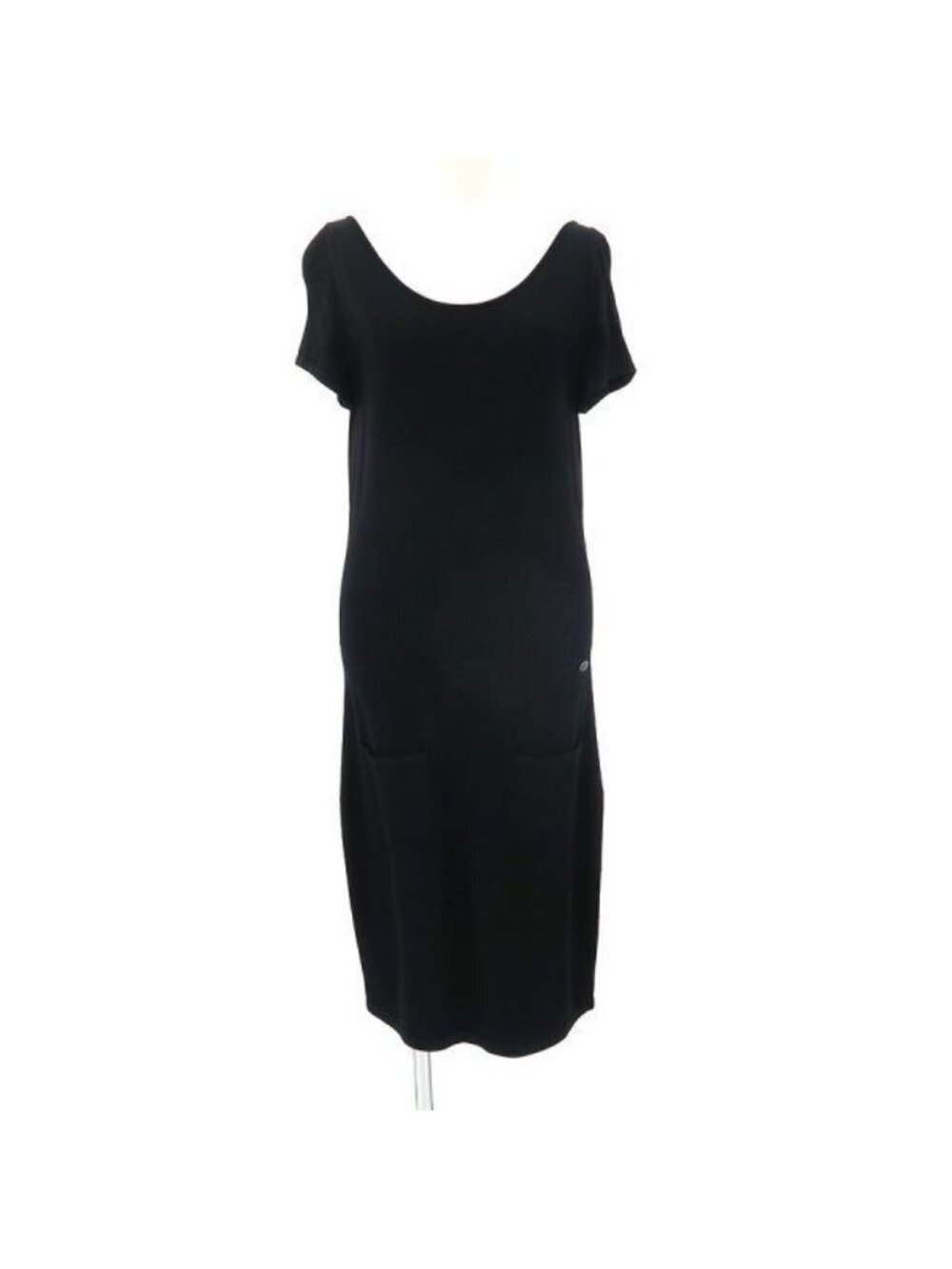 Chanel Knit Dress Black